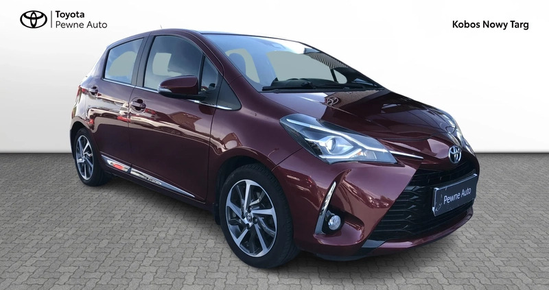 Toyota Yaris cena 57900 przebieg: 72478, rok produkcji 2017 z Zawidów małe 191